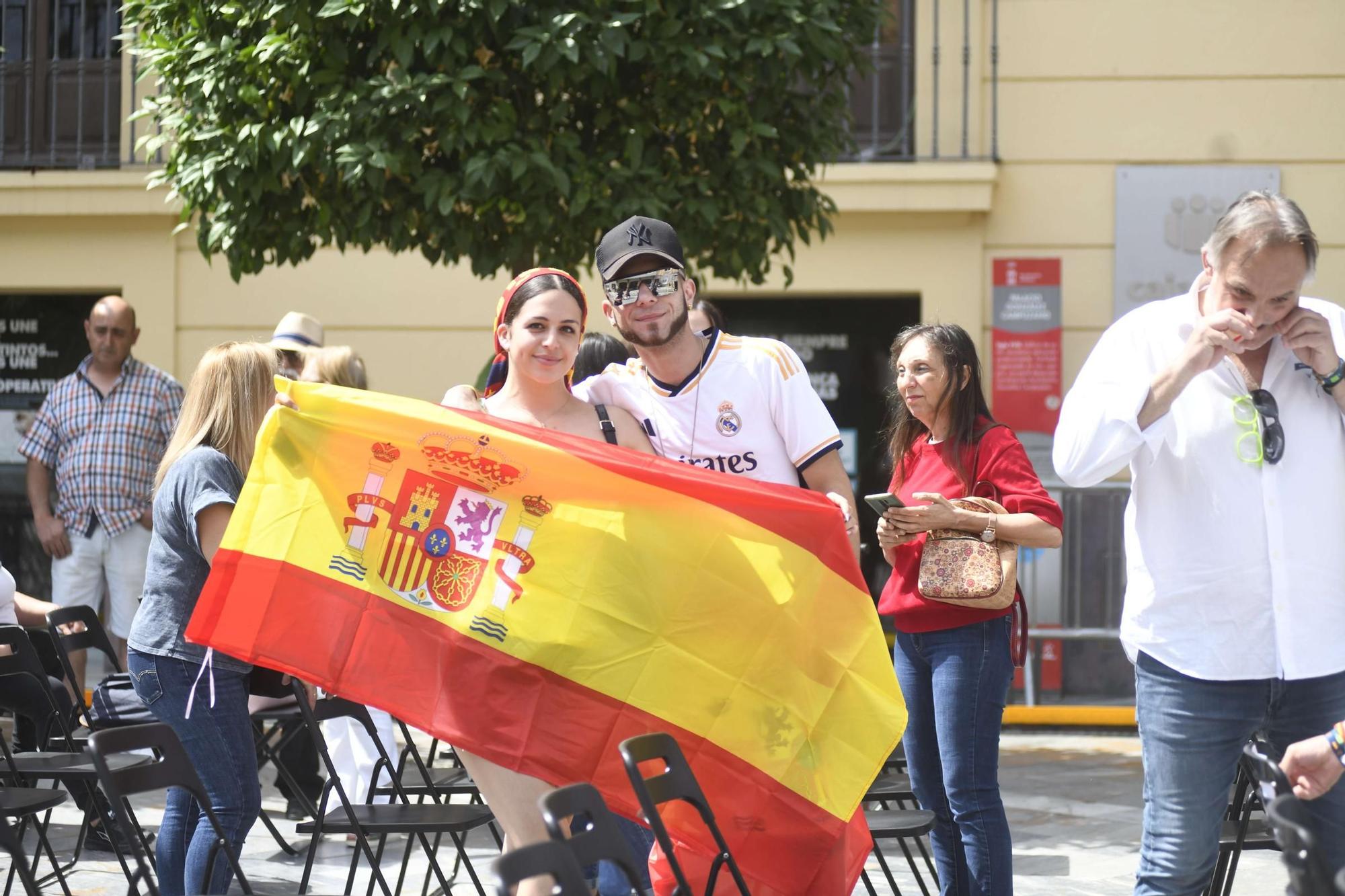 Acto de Santiago Abascal y Jorge Buxadé en Murcia