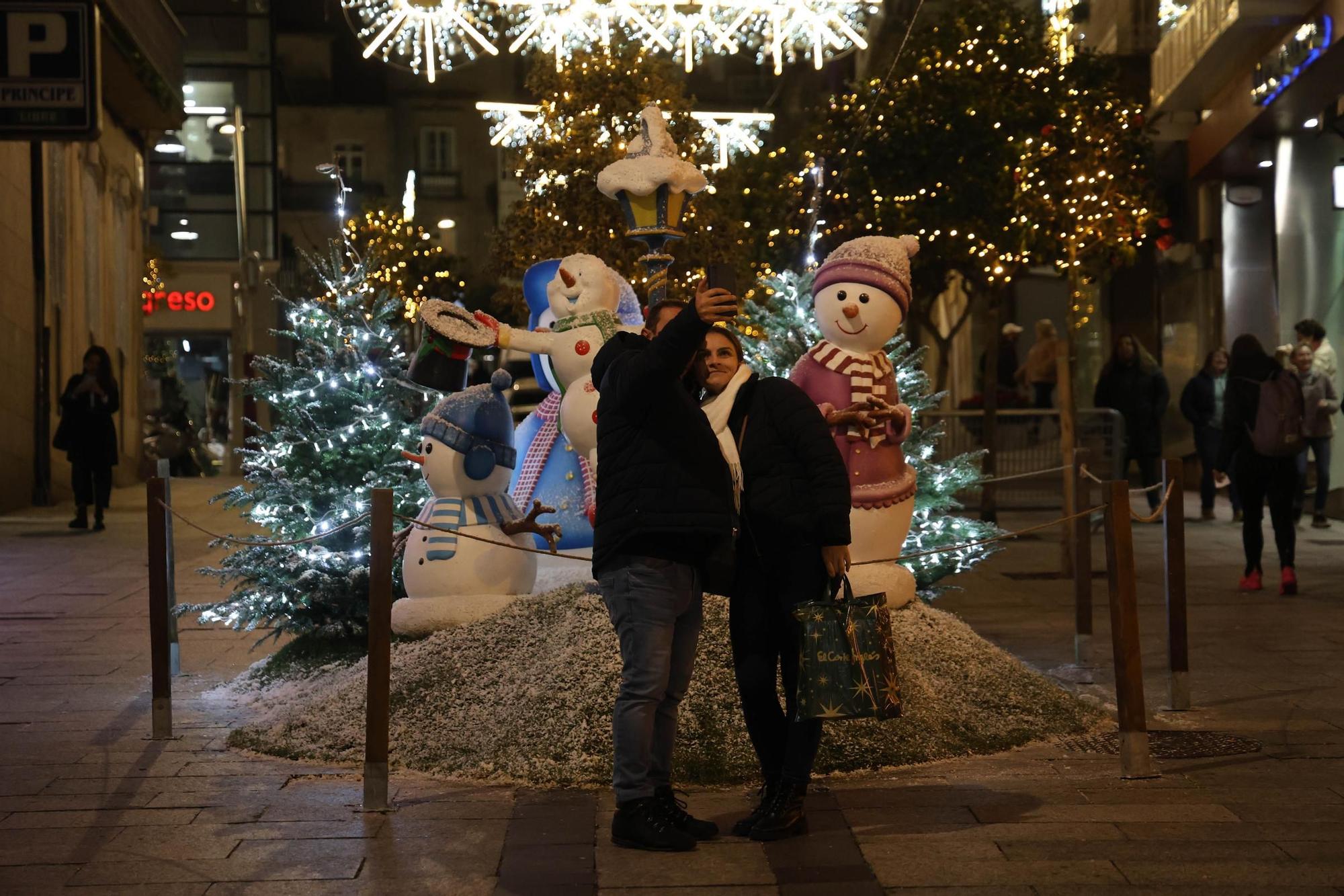 La Navidad de Vigo ya deslumbra al mundo