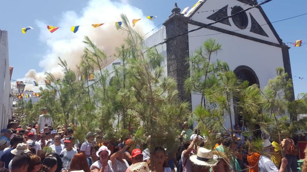 Incendio en la cumbre de Gran Canaria