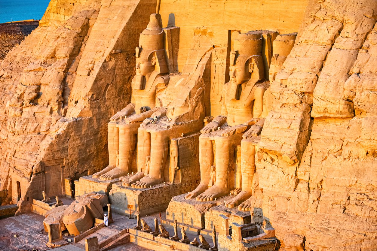 Abu Simbel, de visita obligada en un viaje a Egipto.