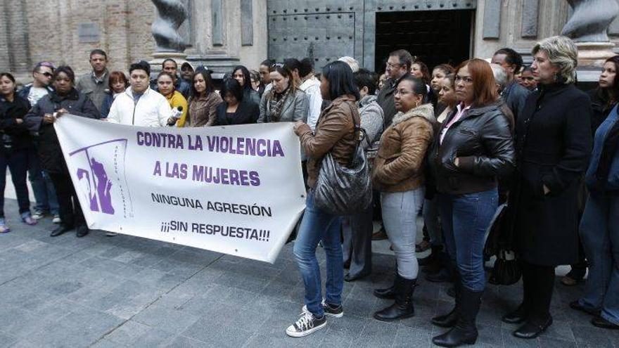 Una de cada 200 mujeres denuncia en Aragón que sufre malos tratos