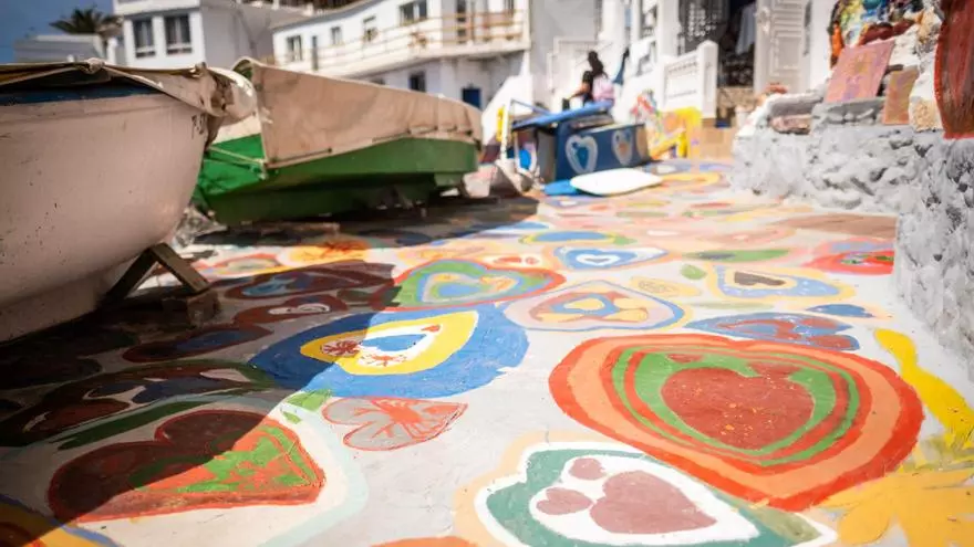 Bocacangrejo, cuando aún lucía sus corazones