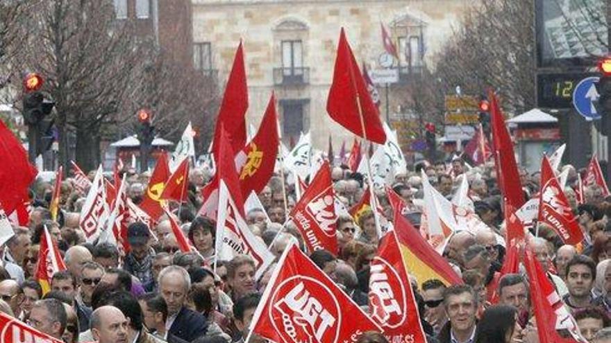 La manifestación del pasado día 6 en León.