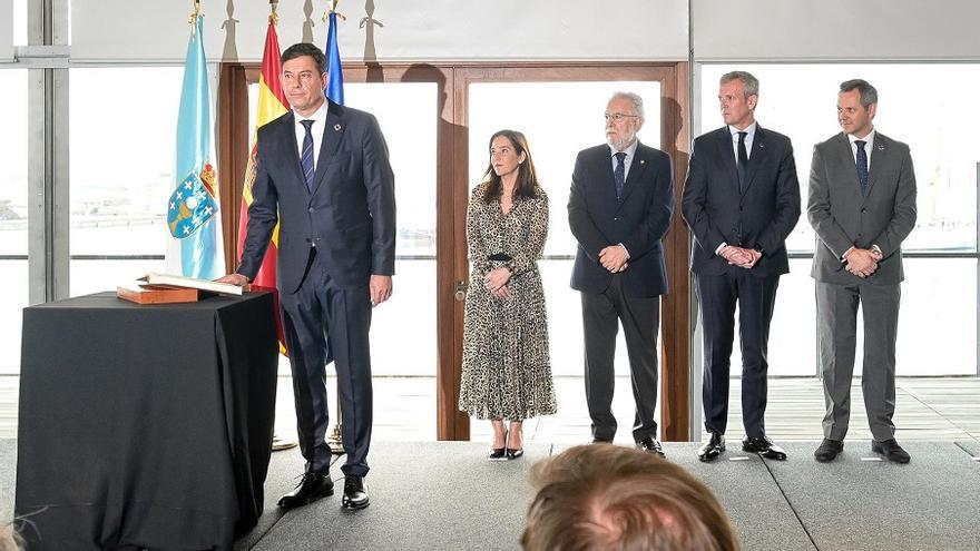 José Ramón Gómez Besteiro toma de posesión de su cargo como nuevo delegado del Gobierno en Galicia, en el Palacio de Congresos de Palexco