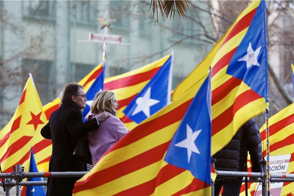 El judici a Artur Mas, Irene Rigau i Joana Ortega.