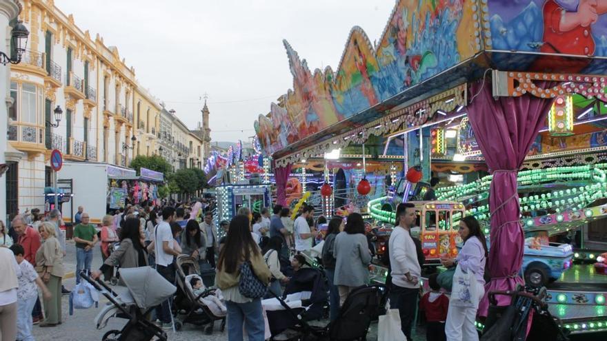 Los niños se convierten en protagonistas en la primera jornada de la Feria de San Marcos de Priego