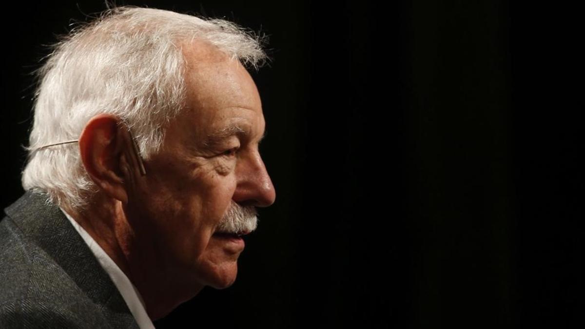 Eduardo Mendoza, el pasado 21 de abril.