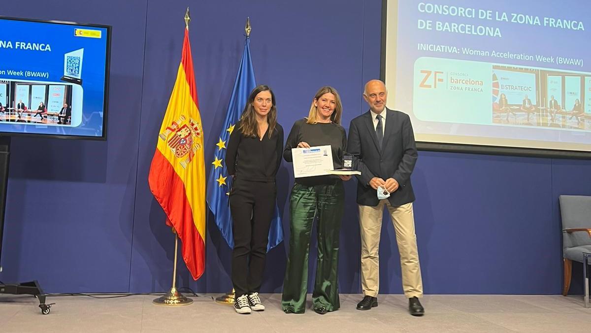 El Consorci de la Zona Franca de Barcelona rep el premi Corresponsables per la BWAW