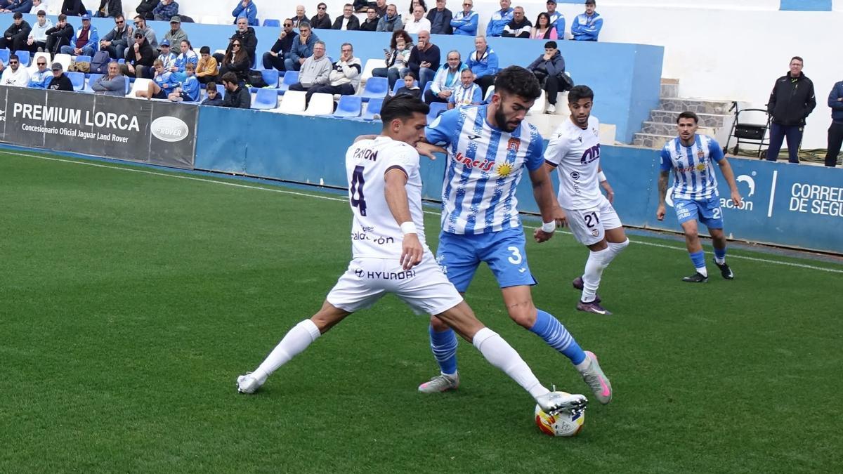 José Más, autor del gol del Águilas