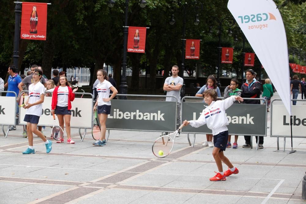 Exhibición de tenis del Torneo Dionisio Nespral