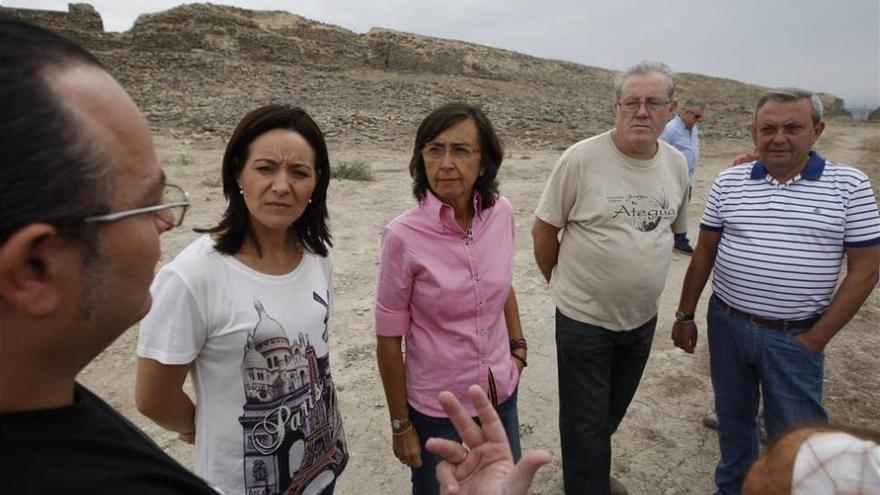 Cultura limpiará &quot;cuanto antes&quot; la muralla de Ategua