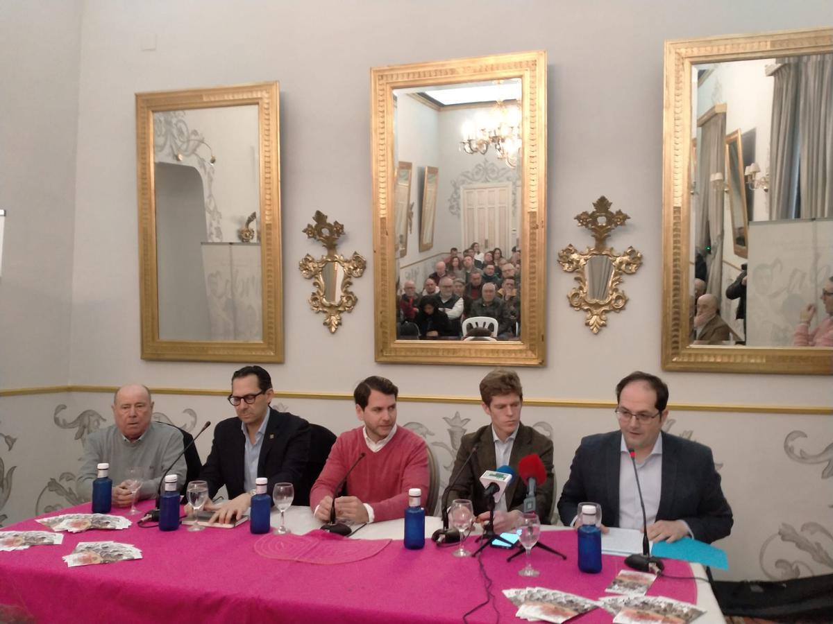 Carlos López, José Luis Alatorre, Fernando Priego, Borja Jiménez  y Javier Jiménez.