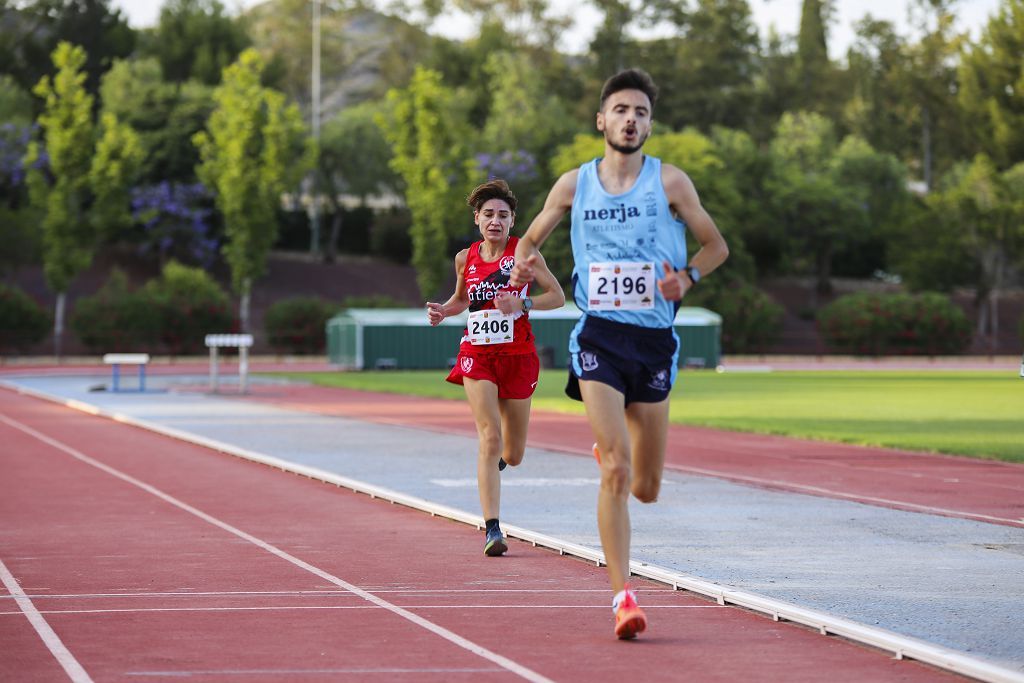 Campeonato regional de atletismo. Primera jornada