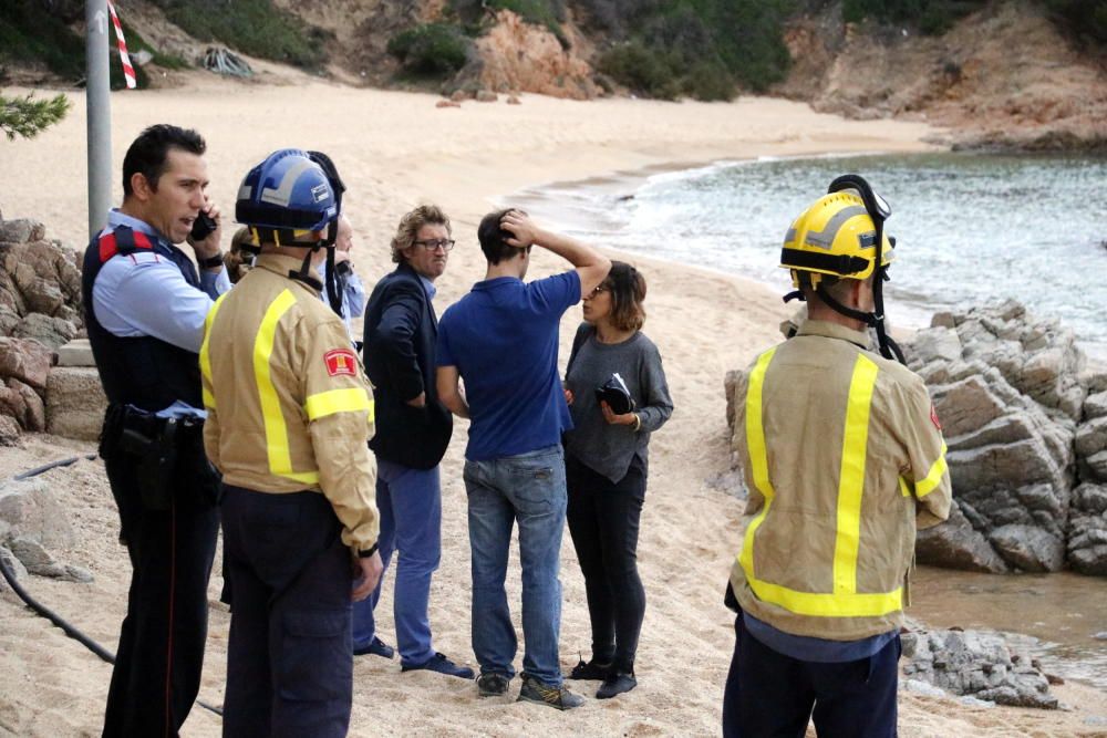 Dispositiu de recerca de la parella desapareguda a s'Agaró