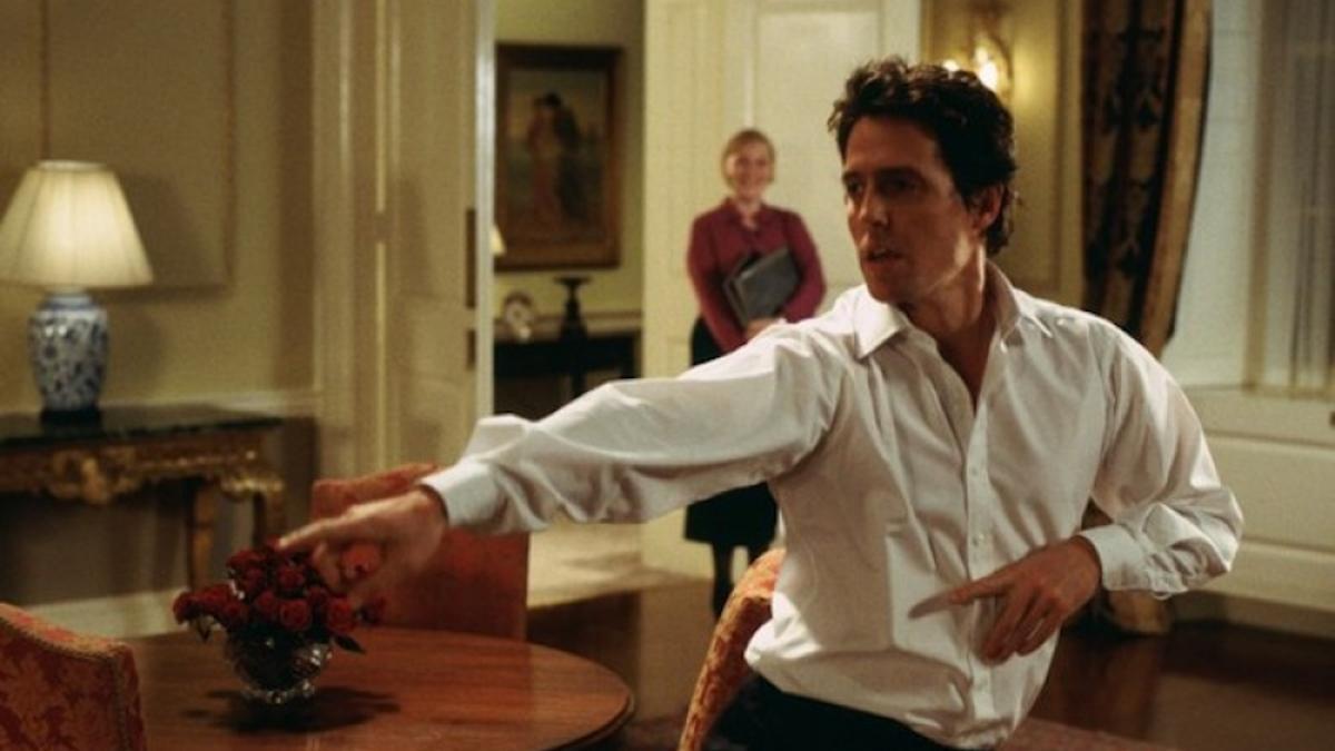 Hugh Grant en Love Actually