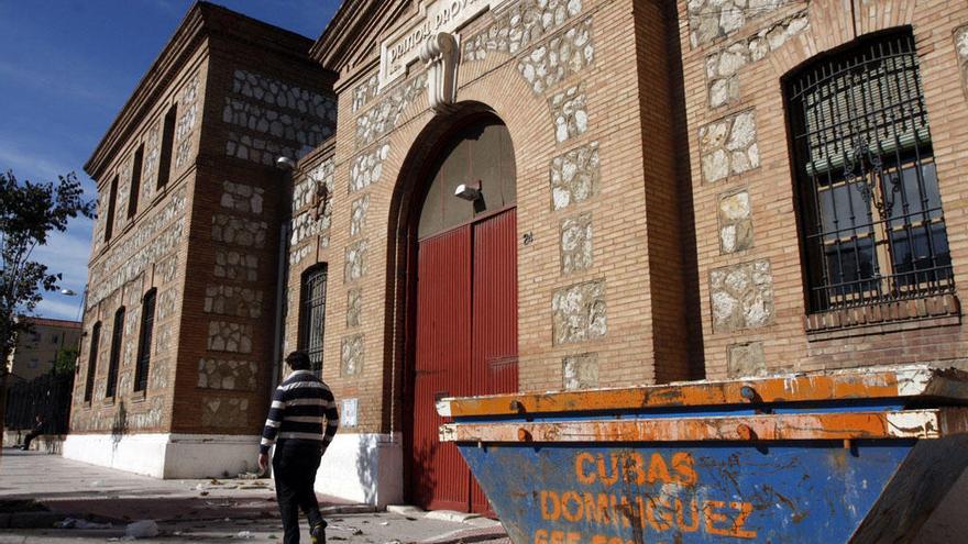 Imagen de la fachada de la antigua cárcel provincial de Málaga.