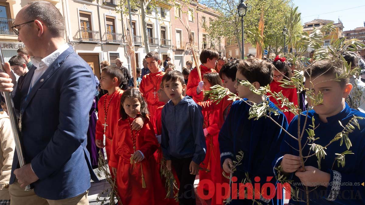 Procesión de Domingo de Ramos en Caravaca