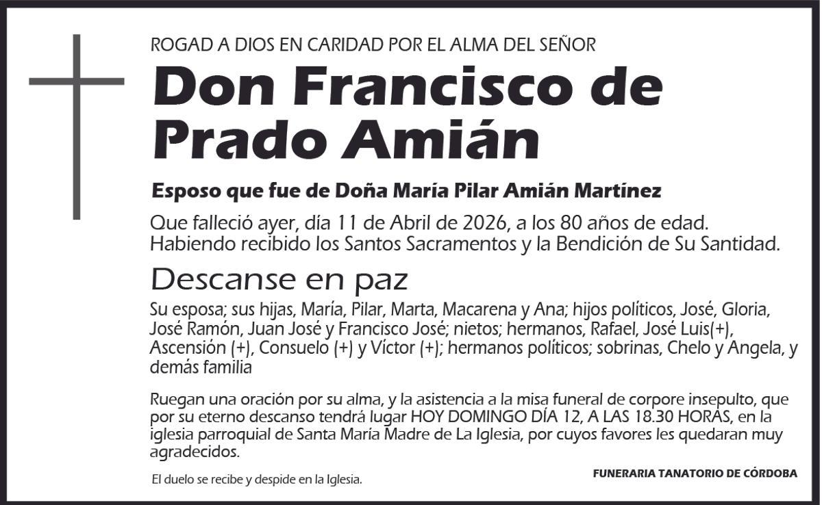 Francisco de Prado Amián