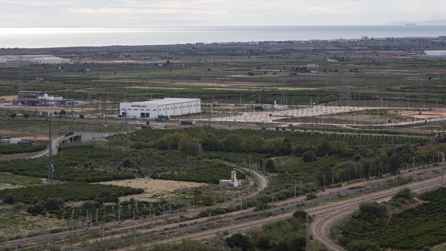 Terrenos de Parc Sagunt II donde se construirá la gigafactoría de Volkswagen.