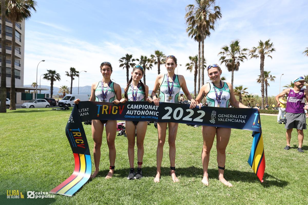 Las campeonas femeninas