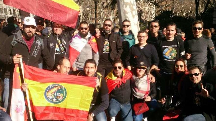 Agentes zamoranos en Barcelona.