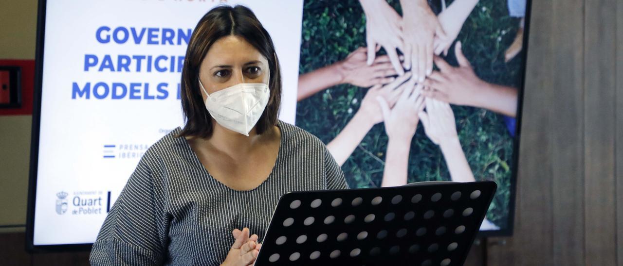 Rosa Pérez, coordinadora de Esquerra Unida.