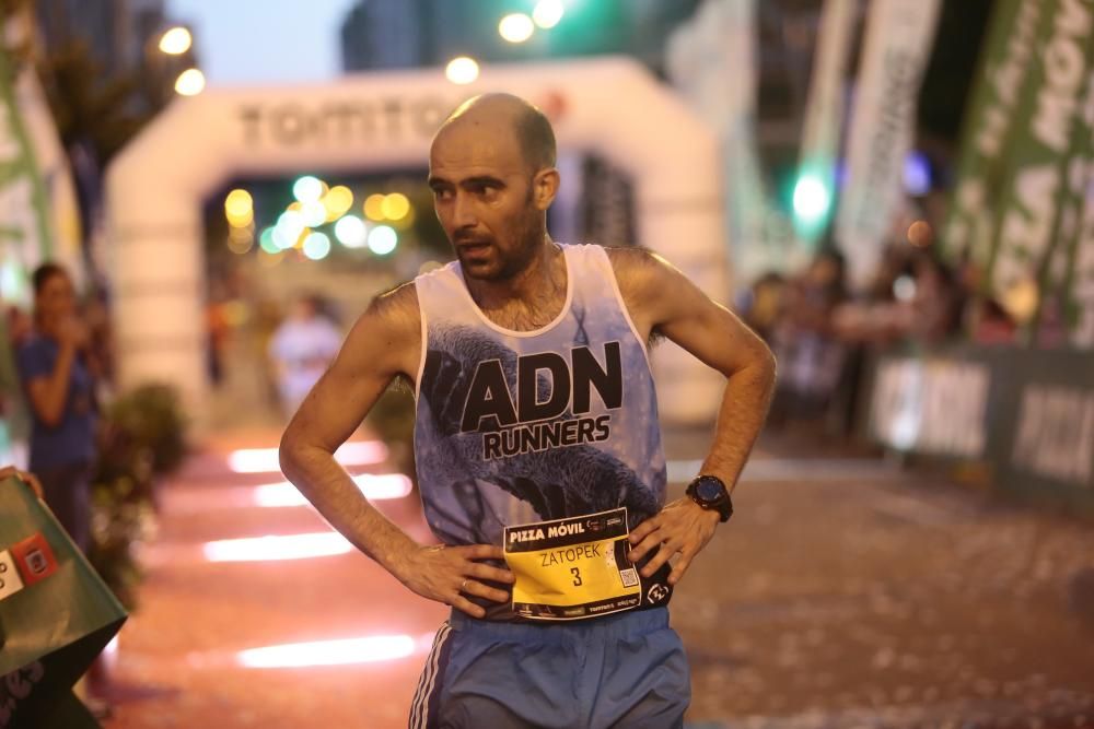 Nuevo éxito de la carrera nocturna de As Travesas con más de 1.300 participantes