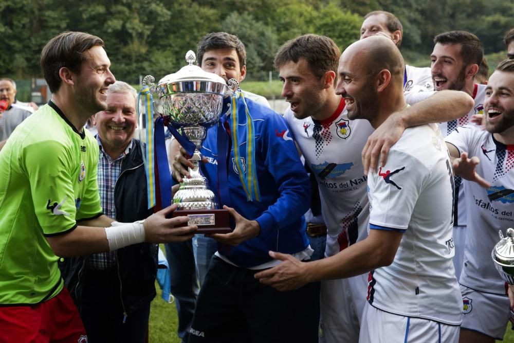 Partido de Copa Federación entre en Langreo y el Marino