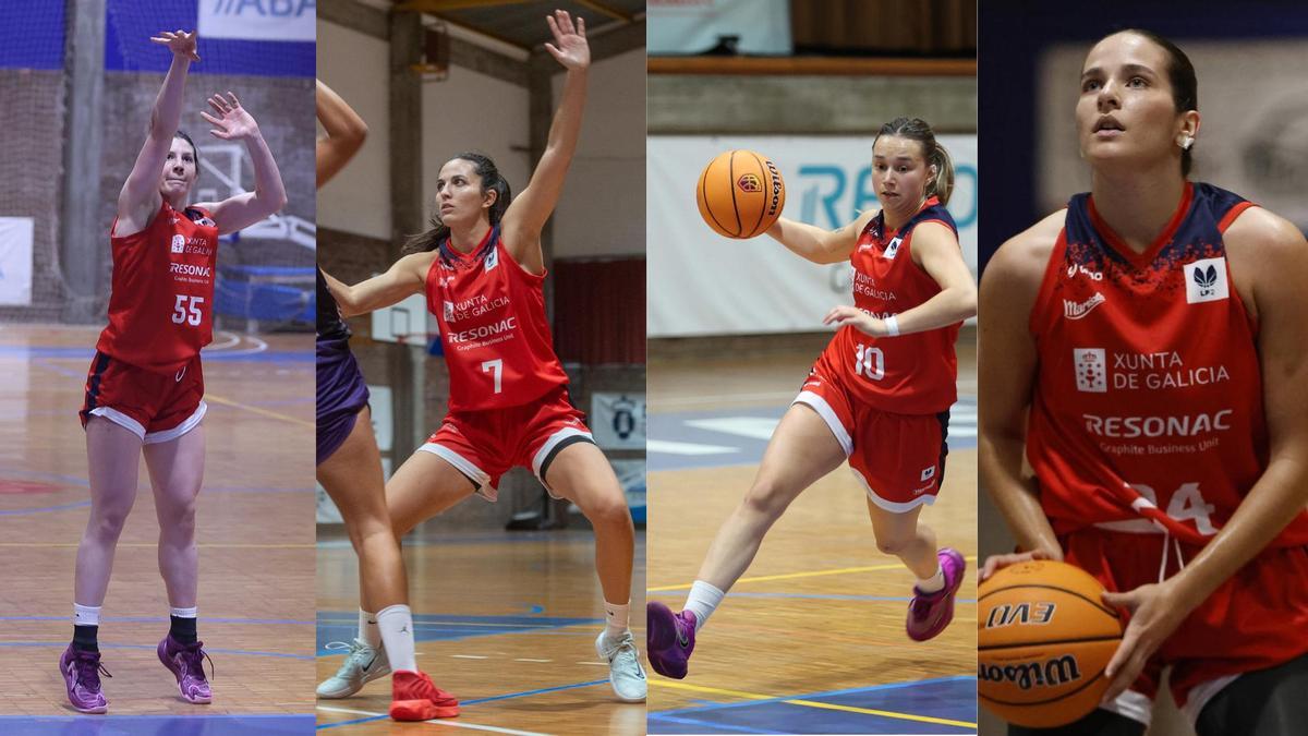 Brenda Fontana, Ana Jiménez, Josefina Zeballos y Sofía Arcos, con Maristas esta camapaña.