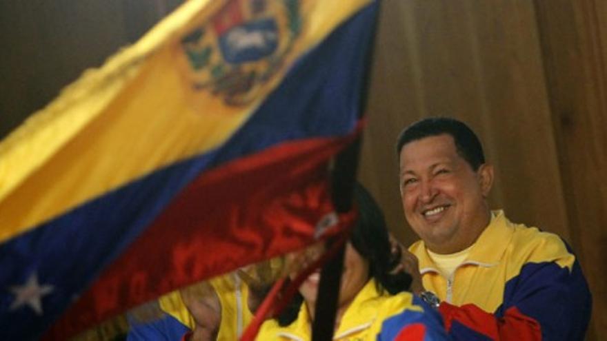 Hugo Chávez presenta su campaña electoral