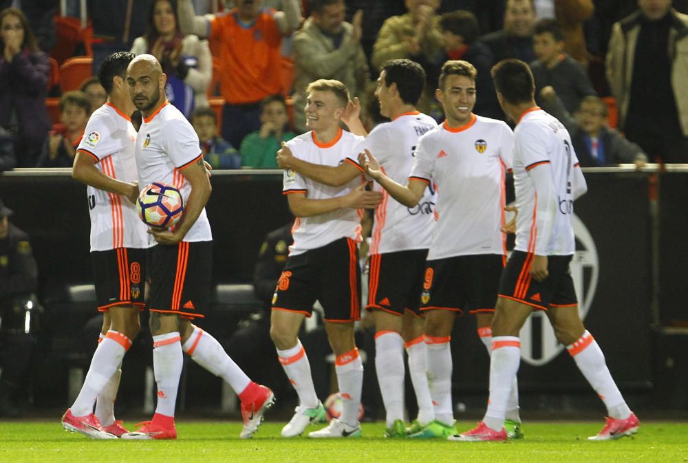 Valencia - Celta de Vigo, en imágenes