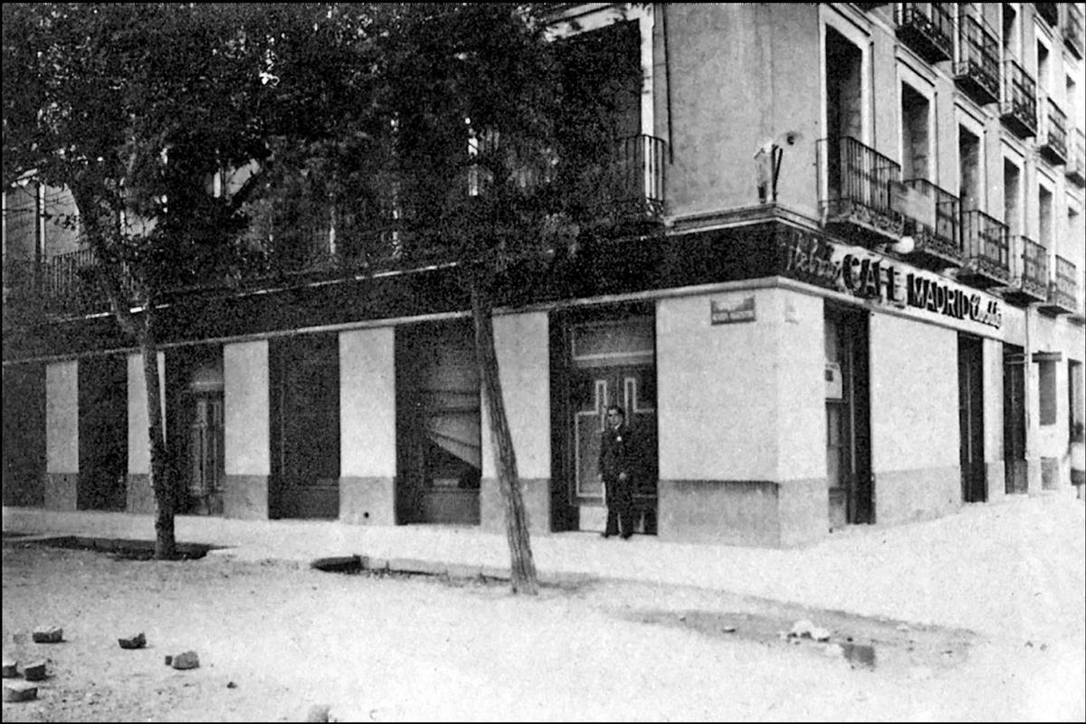 Café Madrid en 1955