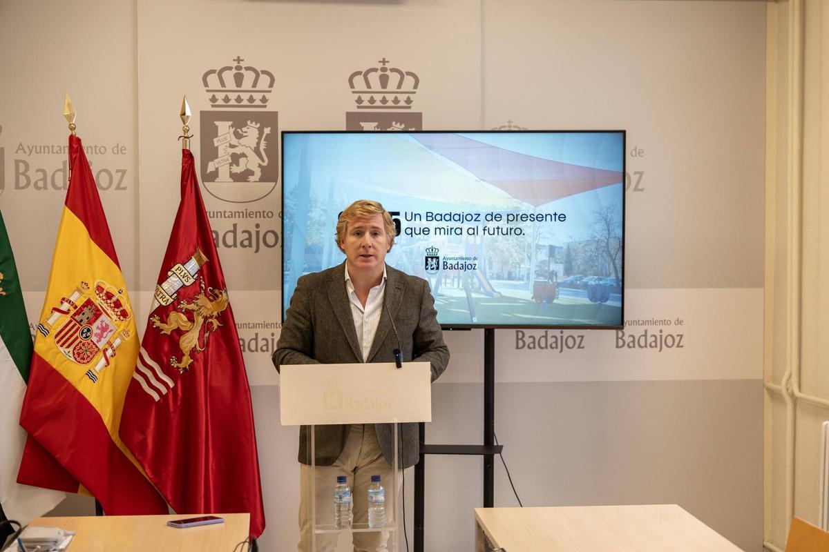 El alcalde de Badajoz, Ignacio Gragera.