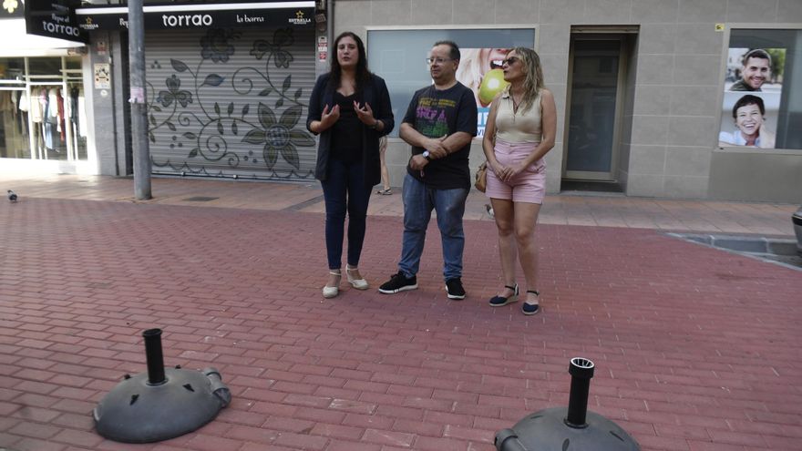 Las terrazas COVID revitalizan los bares del centro de Murcia