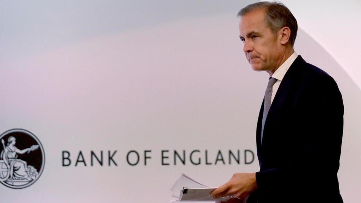 El gobernador del Banco de Inglaterra, Mark Carney.