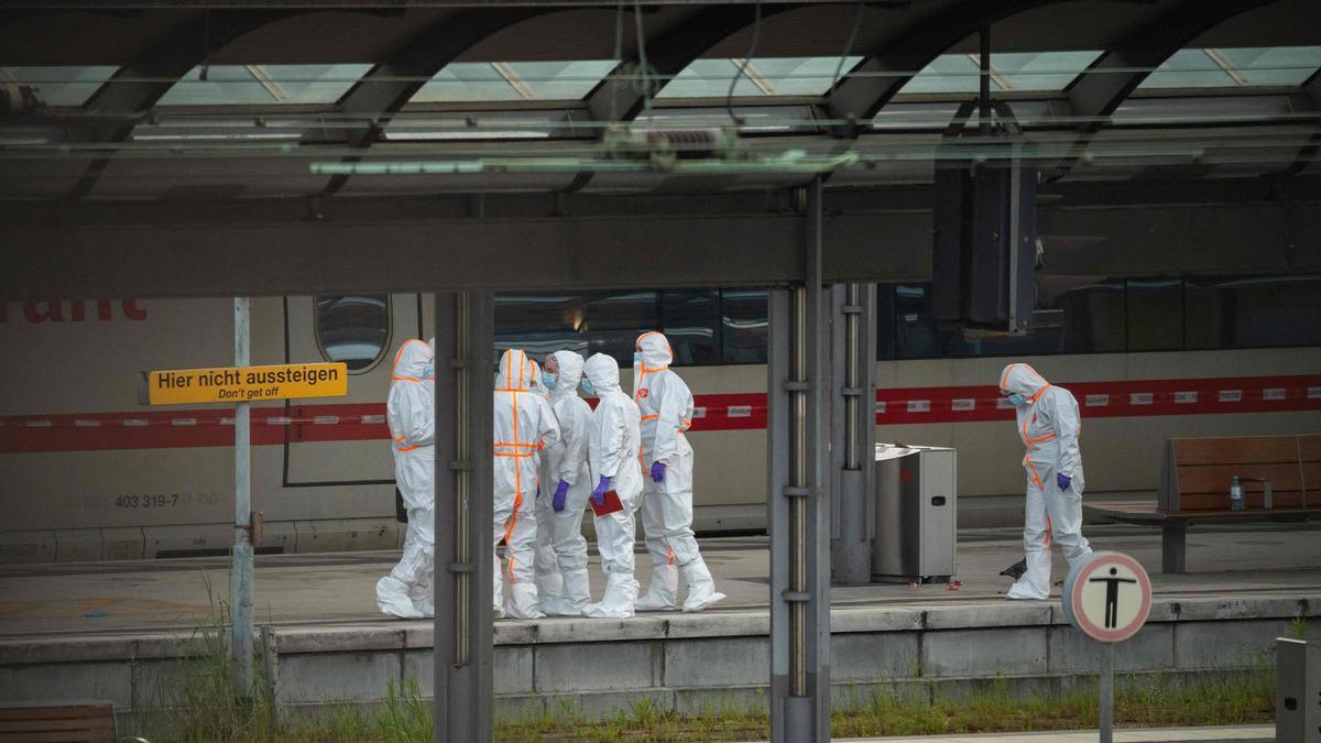 Una mujer hiere a cuchilladas a diecisiete personas en la estación de trenes de Hamburgo