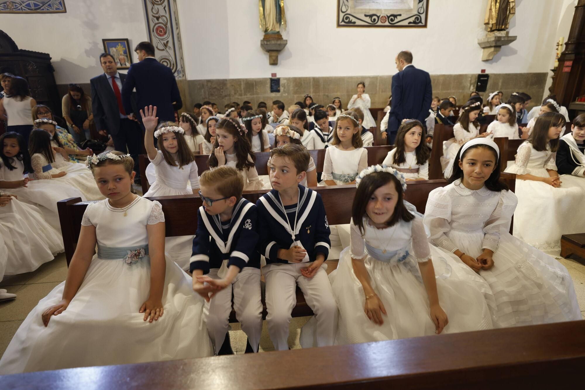 En imágenes: Así fue la celebración del Corpus Christi en Avilés