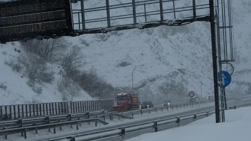 Estado de las carreteras en Asturias: precaución en el Huerna