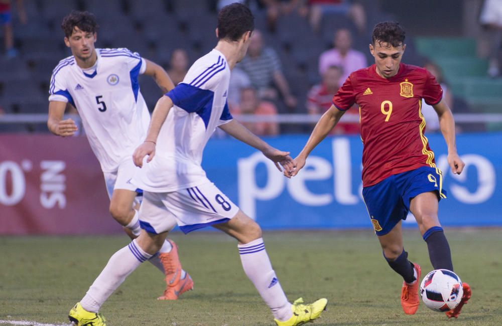 España sub 21 - San Marino en Castalia