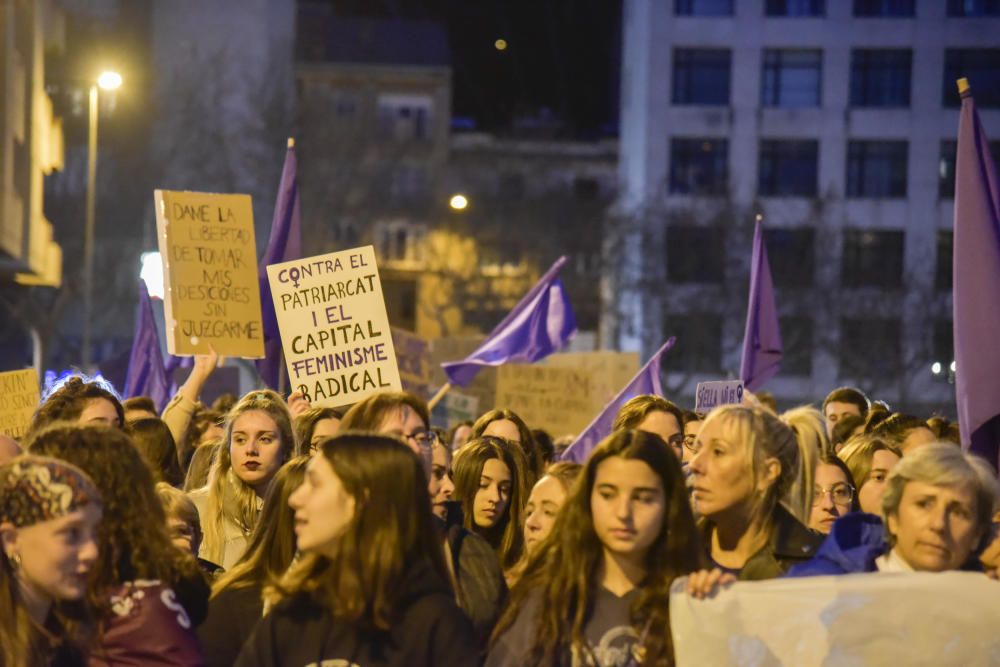 Manifestació feminista del 8M a Manresa