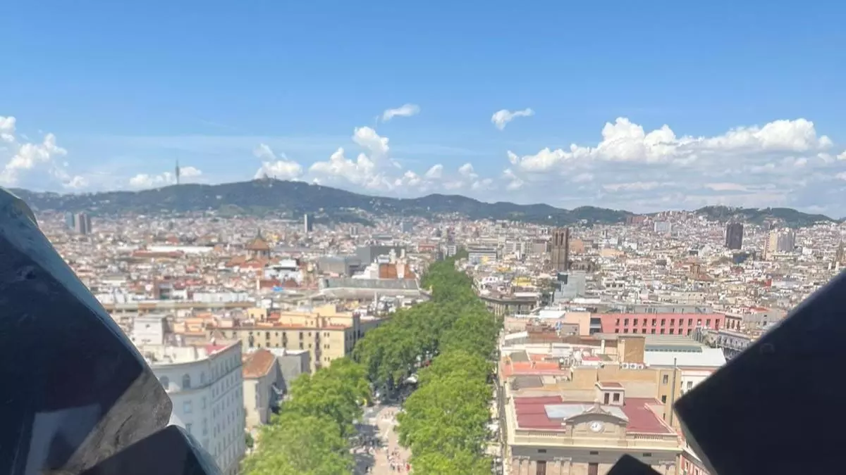 El mirador de Barcelona donde solo caben dos personas