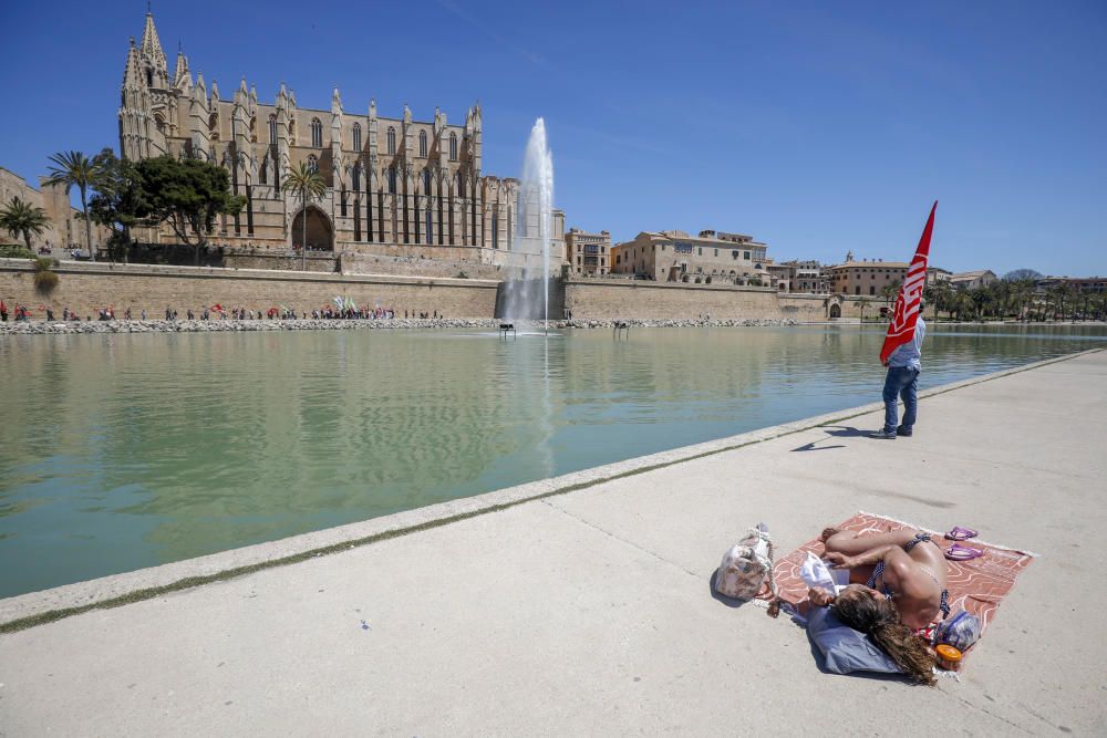 Unas 2.000 personas reivindican en Palma la recuperación de derechos de los trabajadores