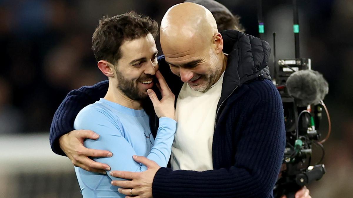 Guardiola sorprende con el futuro de Bernardo Silva