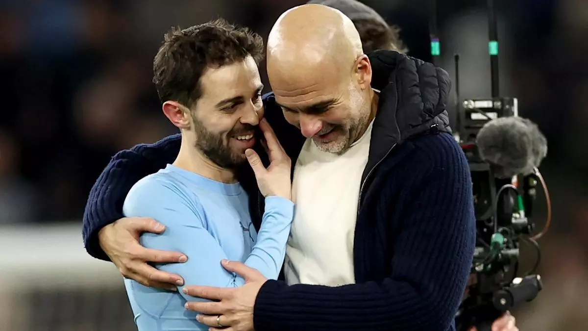Guardiola, sobre Silva: "Si hablo mucho, algún día lloraré"