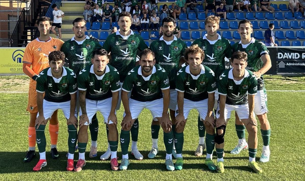 Once inicial del Cacereño.