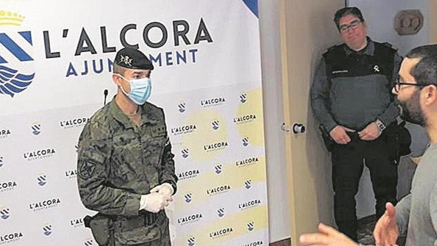 eL EJÉRCITO respalda Los CONTROLES EN L’ALCORA