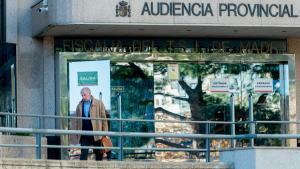 El exvicepresidente del Gobierno Rodrigo Rato, a su salida del juicio que se celebra en la Audiencia Provincial de Madrid