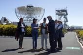 Visita de Vargas Llosa e Isabel Preysler a La Palma