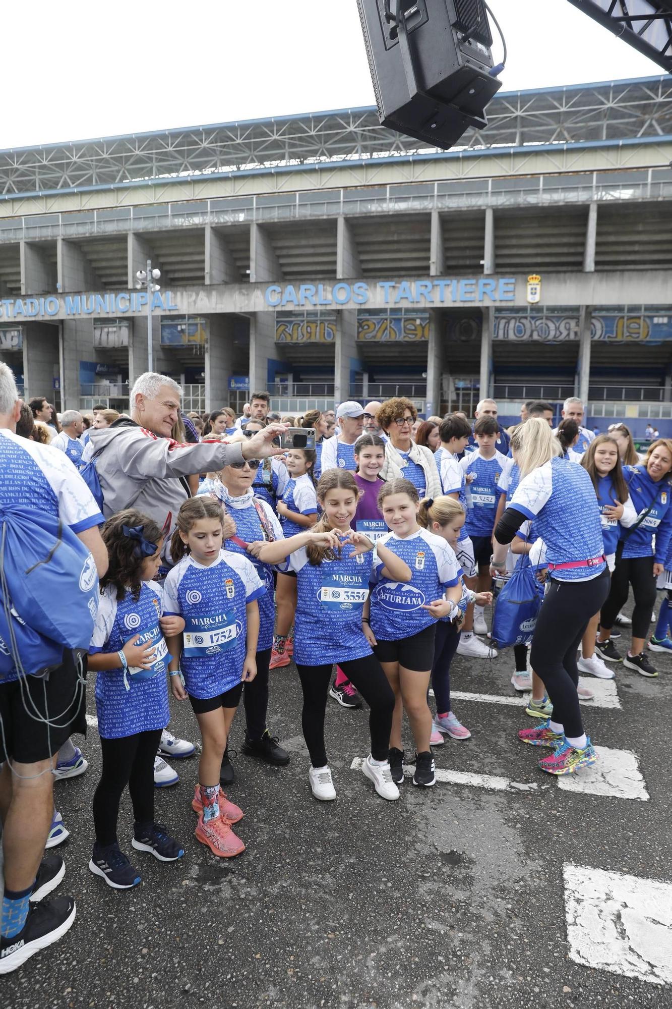 EN IMÁGENES: Así ha sido la carrera por el centenario del Real Oviedo