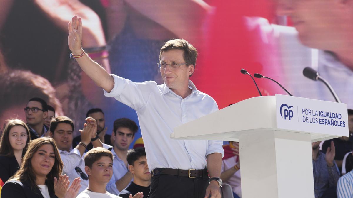 Acto del PP en defensa de la igualdad de todos los españoles